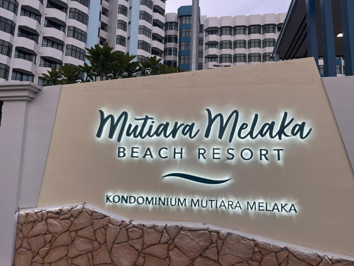2Br Apartment - Beachfront - Corner Unit - Netflix - Unifi 300Mbps - Mutiara Melaka Pantai Puteri Exterior foto